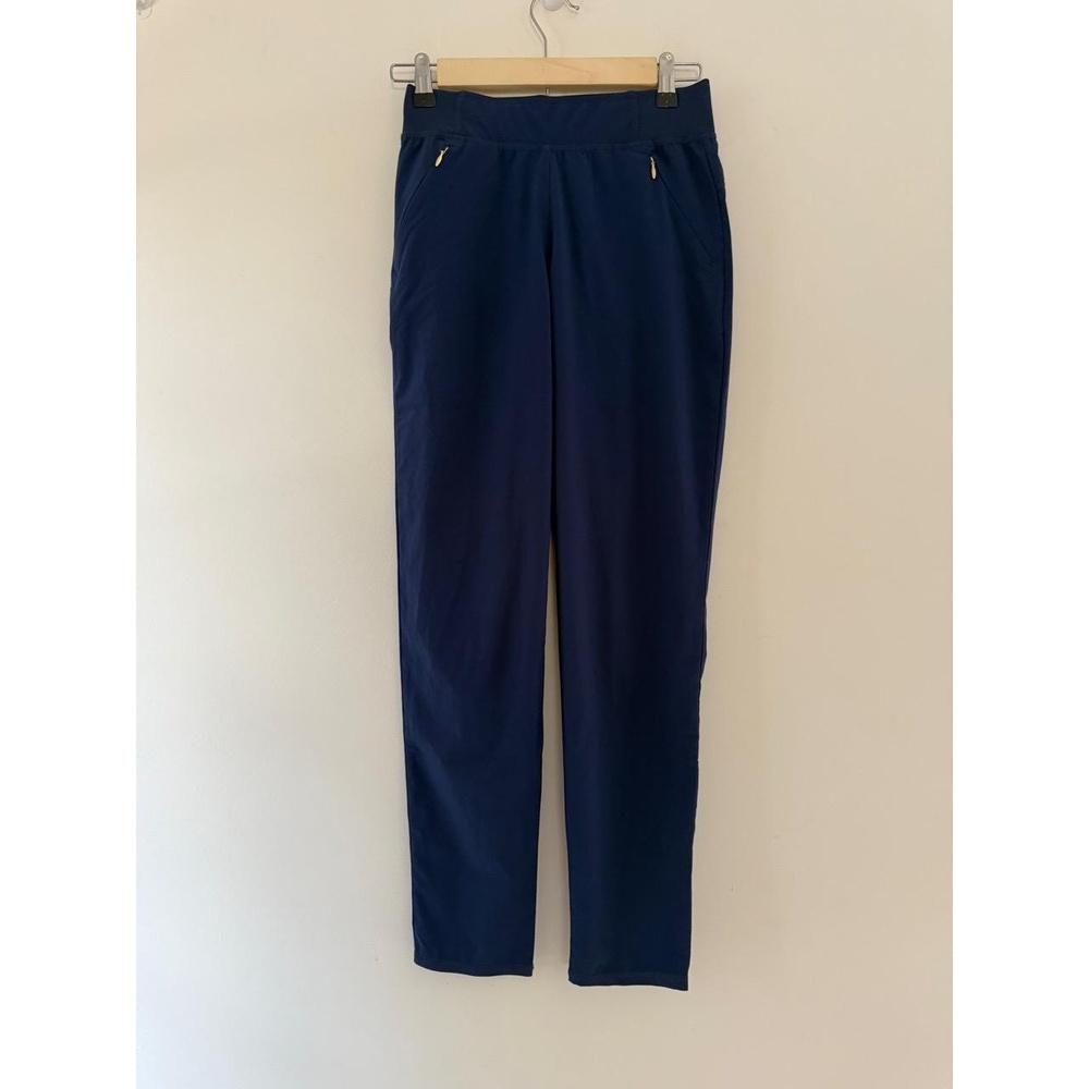 Lilly Pulitzer Navy Straight-Leg Pants